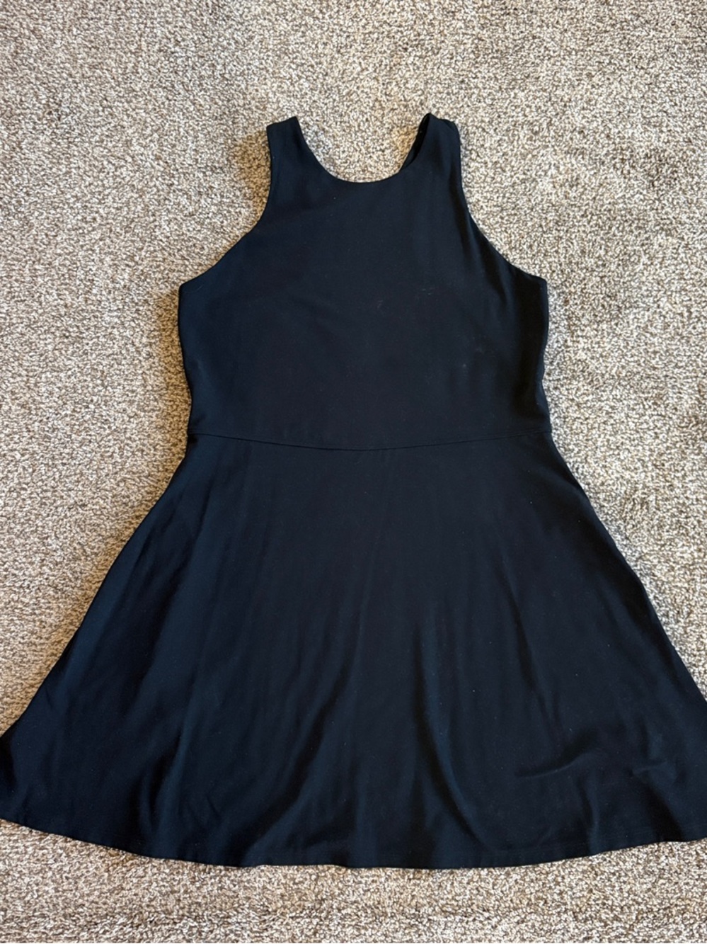 Athleta Black High Neck Sport Dress